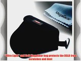 MegaGear DSLR Camera Black Case Bag for Olympus EP3 EPL5 with 14-42mm Lens Panasonic GF5 14-42mm