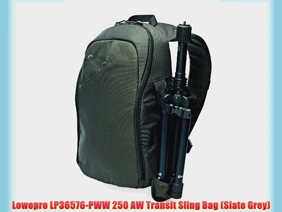 Lowepro LP36576-PWW 250 AW Transit Sling Bag (Slate Grey)