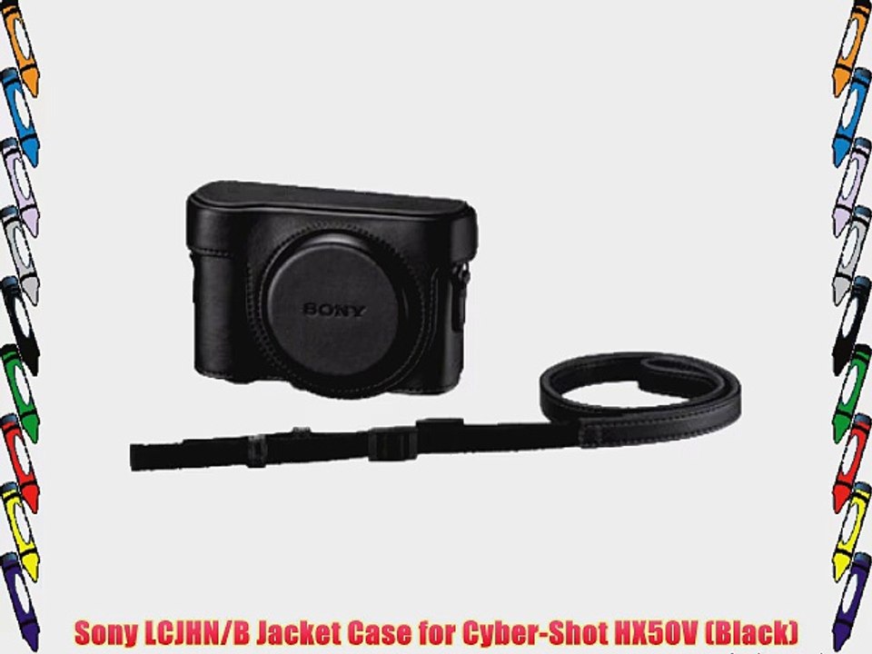 Sony LCJHN/B Jacket Case for Cyber-Shot HX50V (Black)