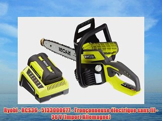 Ryobi - RCS36 - 5133000677 - Tron?onneuse ?lectrique sans fil - 36 V (Import Allemagne)