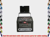 SKB 1SKB-R106 Roto Rack 10U Top Rack 6U Front Rack Steel Rails Hard Top and L/R Access Doors