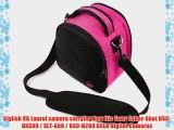 (Magenta Pink) Laurel VG Camera Bag w/ Removable Shoulder Strap for Sony Cyber-Shot DSC-HX300