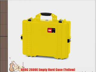 HPRC 2600E Empty Hard Case (Yellow)