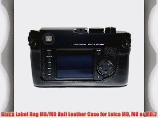 Black Label Bag M8/M9 Half Leather Case for Leica M9 M8 or M8.2