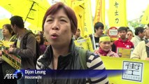 Thousands march for democracy in Hong Kong