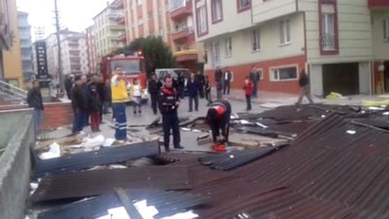 Bafra'da Kuvvetli Lodos