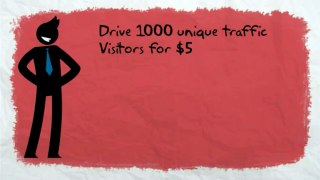 Drive 1000 unique traffic Visitors for $5 Fiverr