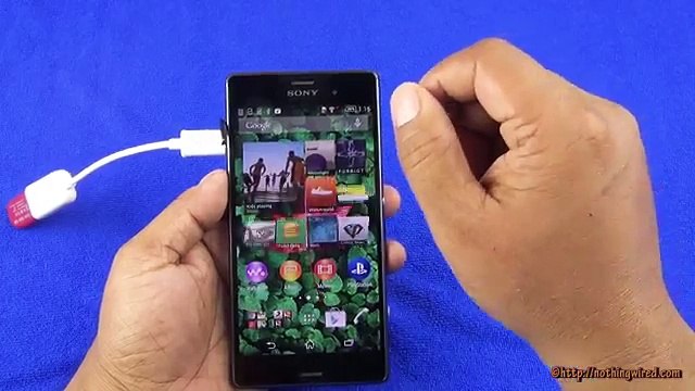 Sony Xperia Z3 USB OTG Support