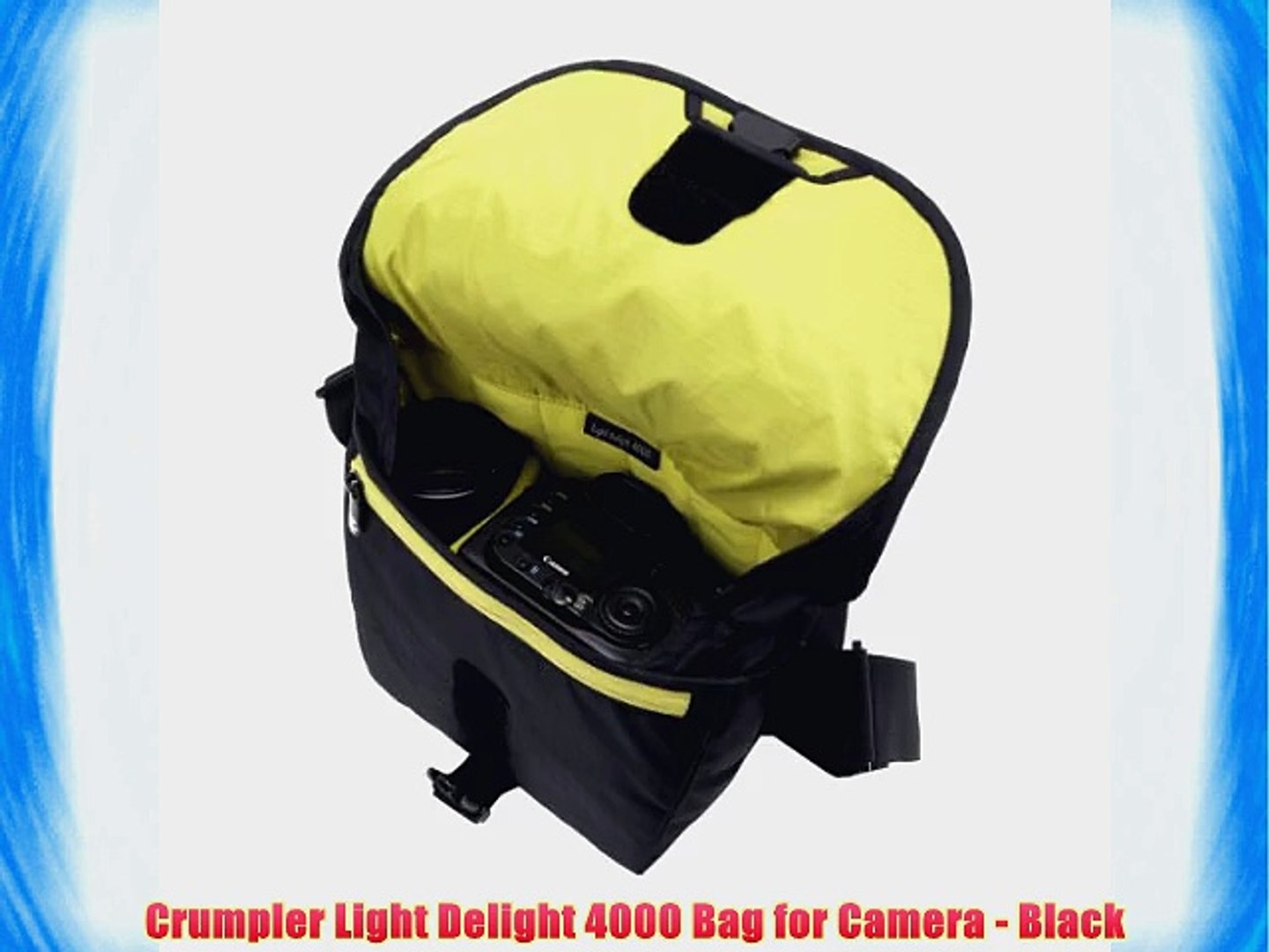 Crumpler Light Delight 4000 Bag for Camera - Black - video Dailymotion