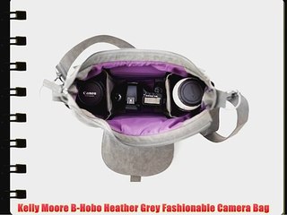 Kelly Moore B-Hobo Heather Grey Fashionable Camera Bag