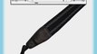 Anti-Slip Black Cotton/Leather Universal Camera Strap for SLR DSLR 1201A