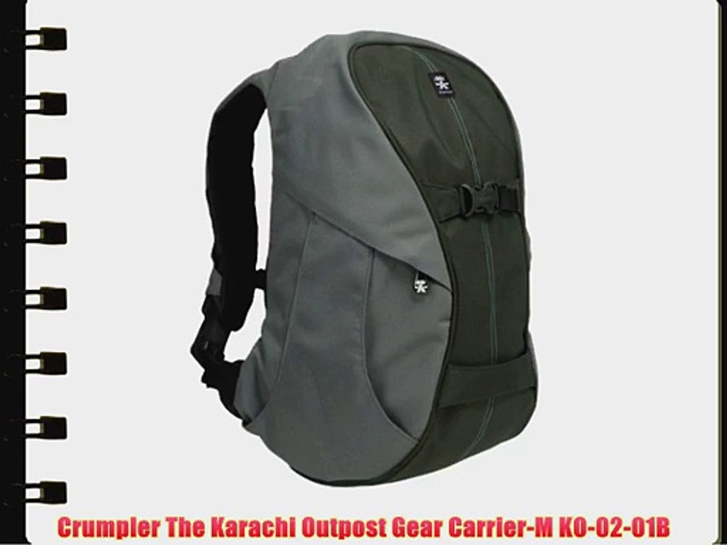 Crumpler The Karachi Outpost Gear Carrier-M KO-02-01B - video Dailymotion