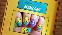 Unhas Decoradas - Minions - Nail Art