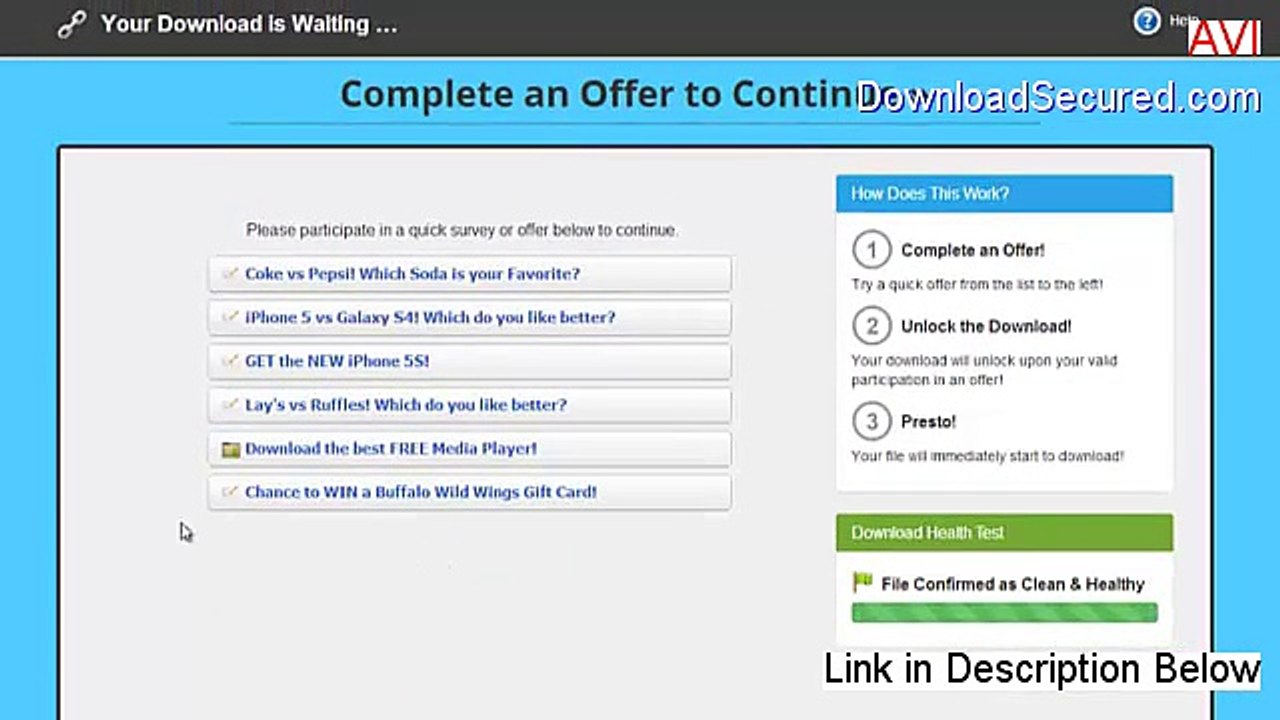 AVI/MPEG/RM/WMV Splitter Download - avira (2015)