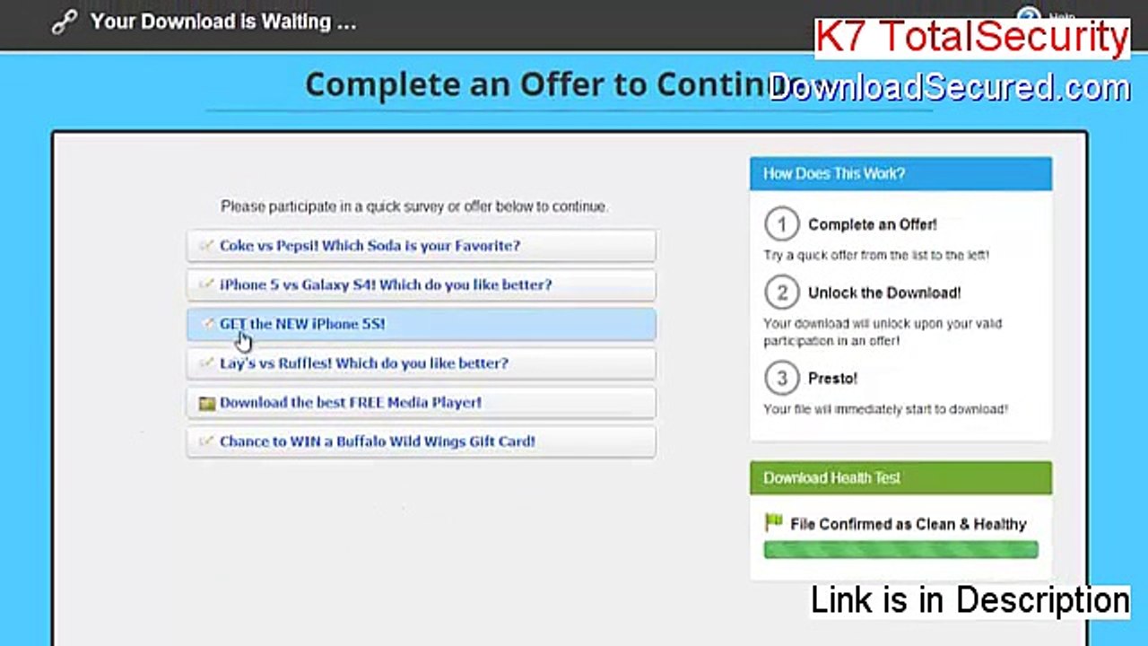 K7 TotalSecurity Serial [Instant Download 2015]