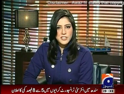 Mere Mutabiq - 1st February 2015 - With Hassan Nisar On Geo News