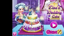 ▐ ╠╣Đ▐► Frozen Games - Elsa's Wedding Cake cooking game