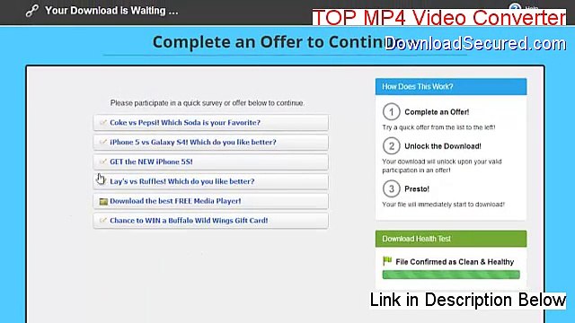TOP MP4 Video Converter Serial (Instant Download)
