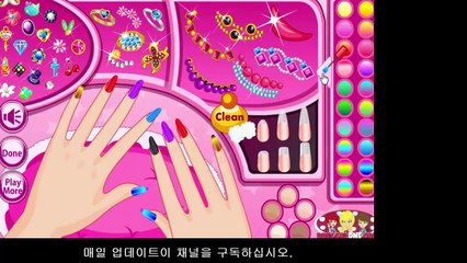 패션 게임 - 패션 네일 살롱 게임