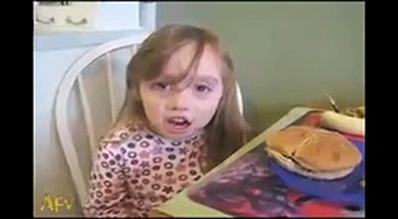 Funny baby girl