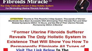 Fibroids Miracle Reviews Bonus + Discount