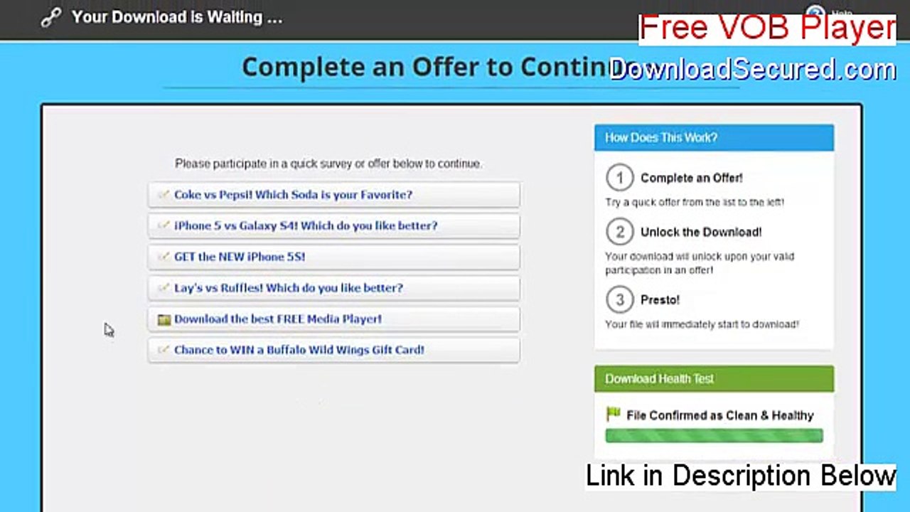 Free VOB Player Keygen [Risk Free Download]