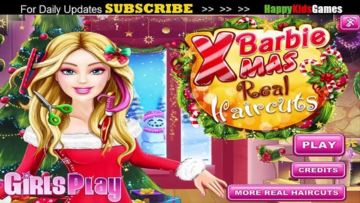 Barbie Games Barbie Christmas Real Haircuts Game Play Barbie Games Online