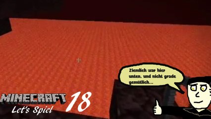 Minecraft "Let's Spiel" (Let's Play) 18: Nethertrip & Überraschung!