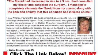 Fibroids Miracle Review & Bonus # WATCH FIRST + Discount