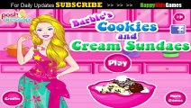 Barbie Games - BARBIE’S COOKIES AND CREAM SUNDAES GAME  - Play Barbie Games Online -