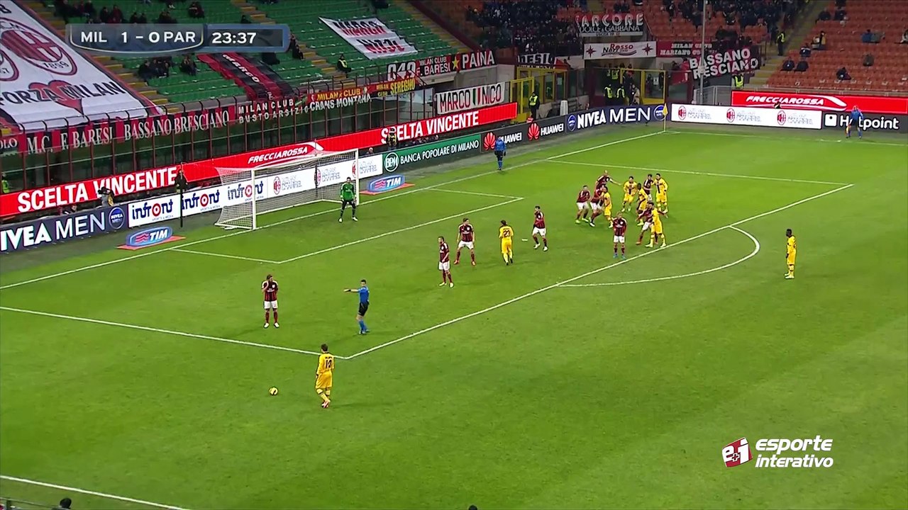 Nocerino marca contra o Milan e não comemora!