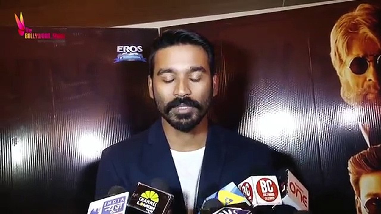 Amitabh Bachchan Made it Easy For me To Do 'Shamitabh' - Dhanush - Shamitabh Movie Promotion