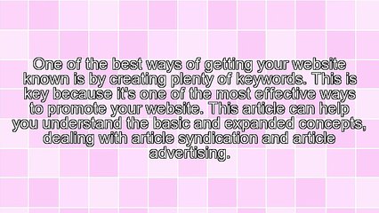 Quick And Easy Ways To Learn Article Syndication
