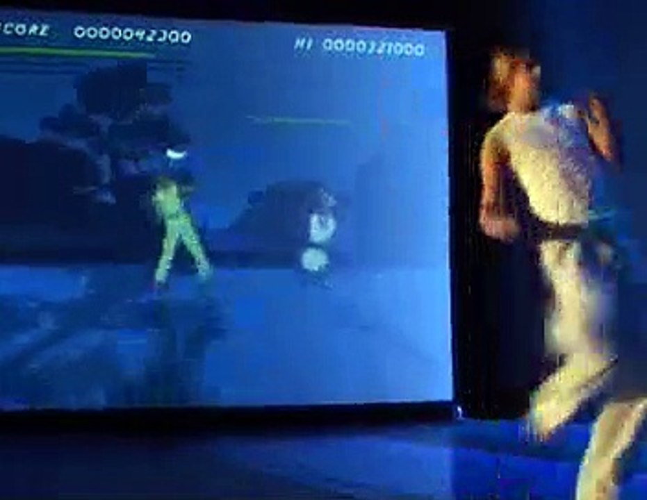 Jeu vidéo sportif (Kung Fu)