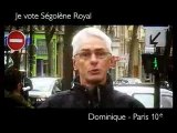 Logement Je vote Ségolène Royal