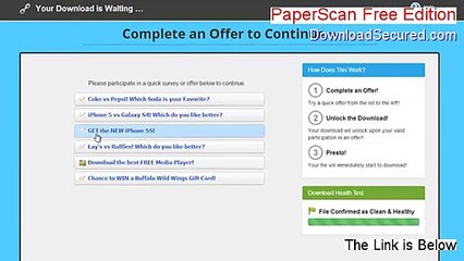 PaperScan Free Edition Crack - Free of Risk Download [2015]