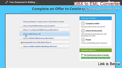 DBX to EML Converter Full Download - Download Now [2015]