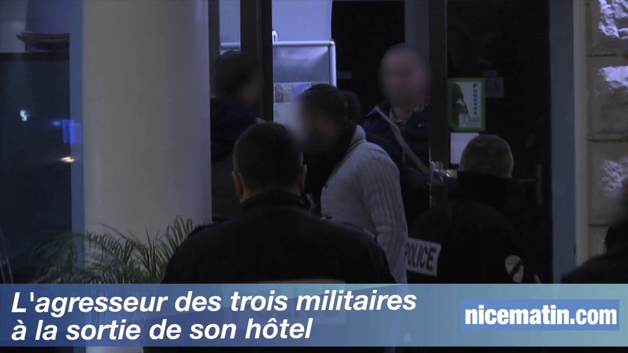 Moussa Coulibaly après la perquisition de sa chambre d'hôtel