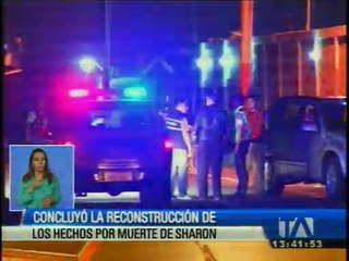 Reconstrucción de hechos en caso Sharon