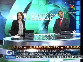 Estado Islámico quemó vivo al piloto jordano #MuazKasasbeh