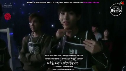 [BANGTAN BOMB ENG - ITA] Dance #2 Wiggle!