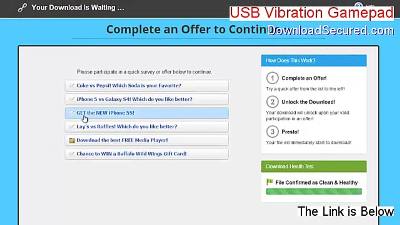 USB Vibration Gamepad Keygen [Download Now 2015]
