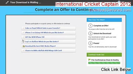 International Cricket Captain 2012 Full (Legit Download 2015)