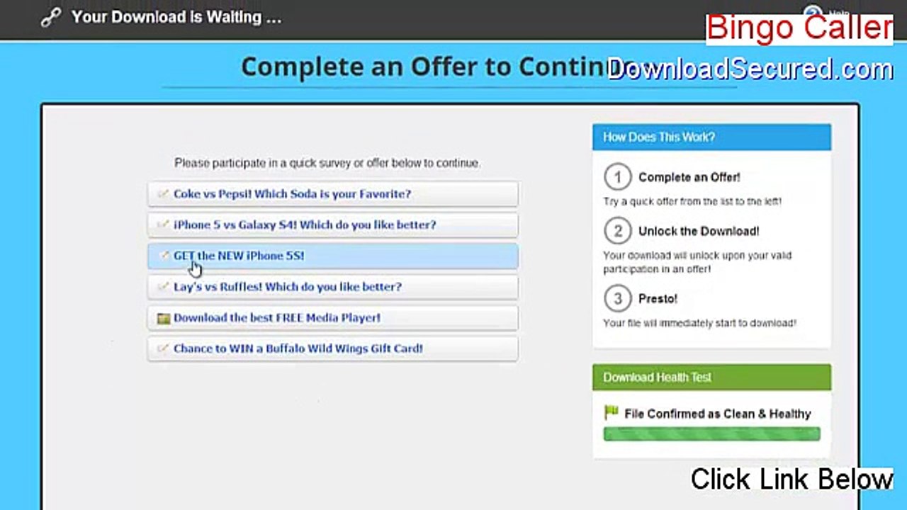 Bingo Caller Keygen (Risk Free Download 2015)