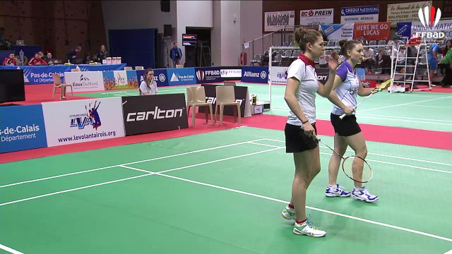 Championnats de France 2015 - demi finale Double Dames (Aire sur La Lys)