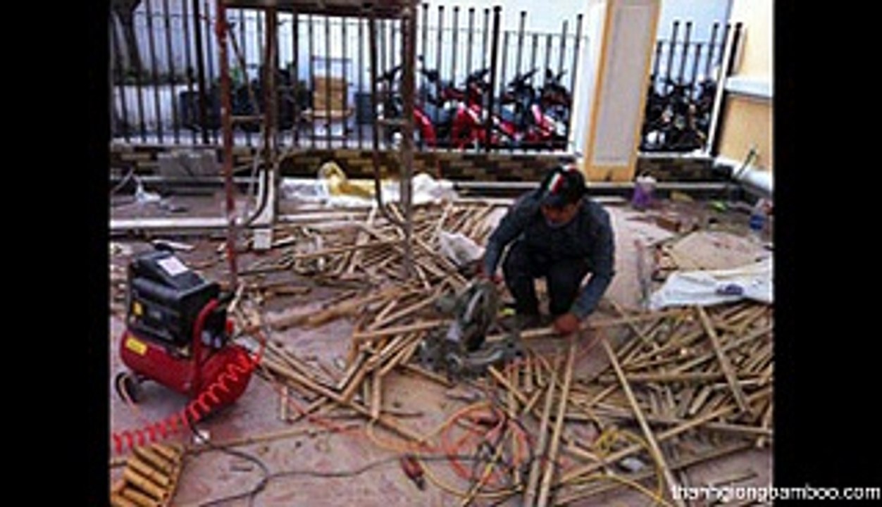 VÁN SÀN TRE | ỐP TRẦN TRE TRÚC - QUÁN NGON,40 TRẦN QUANG KHẢI - HẢI PHÒNG