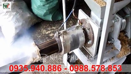 Máy Ép Củi Trấu