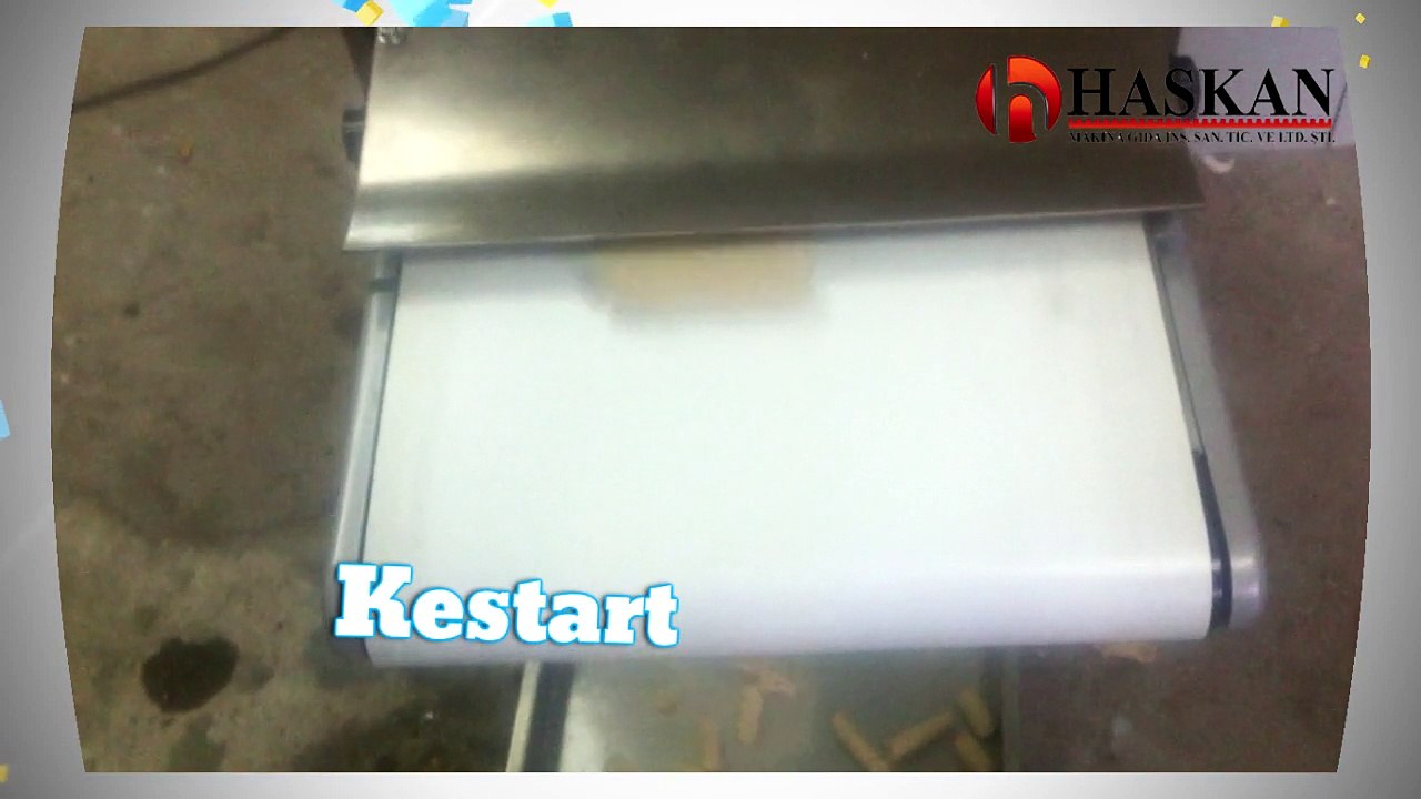 Haskan Makina - Kestart Hamur kesme makinası