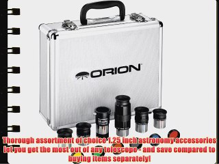 Orion 08890 1.25-Inch Premium Telescope Accessory Kit (silver)