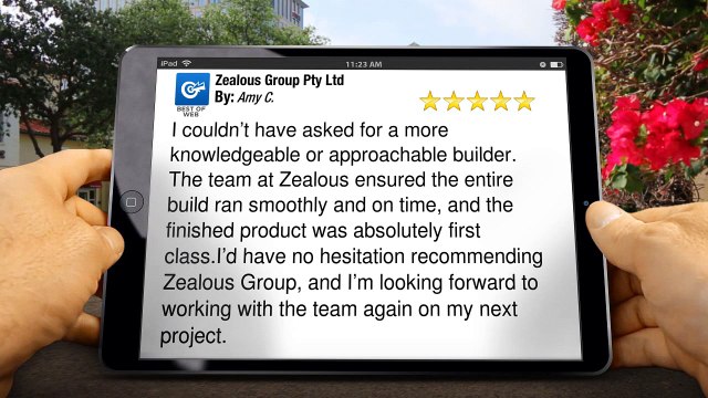 Zealous Group Pty Ltd Brighton Wonderful Five Star Review by Amy C.